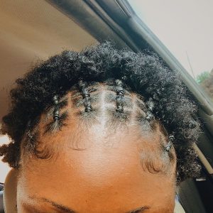 Short 4c Rubber Band Hairstyle