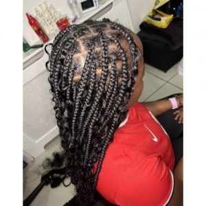 Boho Knotless Braids