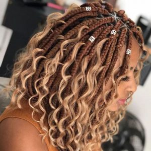 Short Goddess Braids