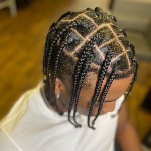 Men's Single Plaits