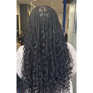 Boho Knotless Braids