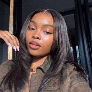 wig with middle part spring hairstyles FroHub