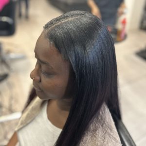 Sew In With Natural Leave Out