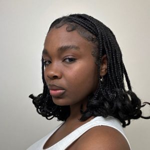 Shoulder length braids