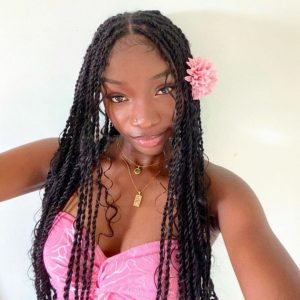 Boho Senegalese twists