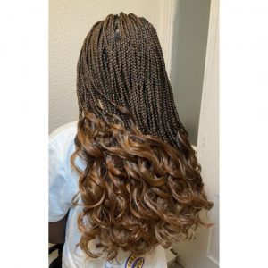 French Curl Braids