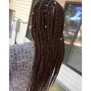 Marley Twists with Hair Rings