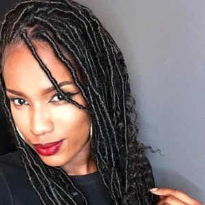 Black Faux Locs