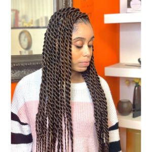 Brown Havana twists