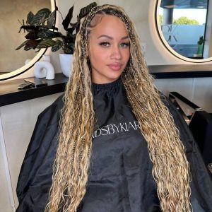 Blonde Bora Bora Braids