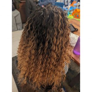 ombre crochet braids