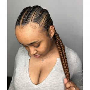 feed in stitch braids