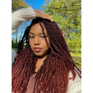 Ginger kinky twists