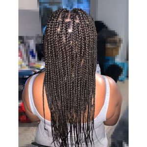 medium box braids