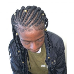 medium fulani braids