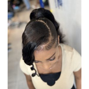 ponytail sew in