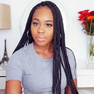 medium box braids