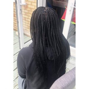 small knotless box braids