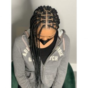 small-knotless-braids