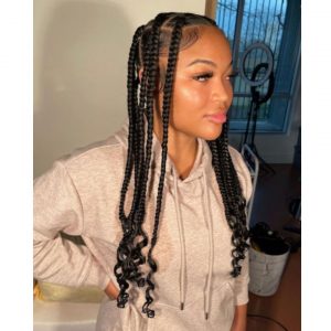 jumbo knotless box braids