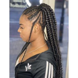 feed in stitch braids