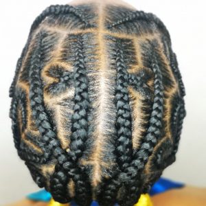 freestyle cornrow braids