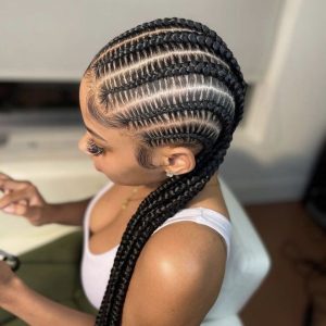 long stitch braids