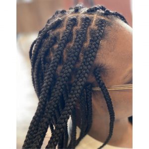 medium box braids