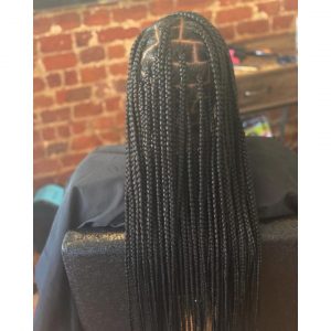 medium knotless braids