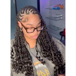 Medium Length Fulani Twists