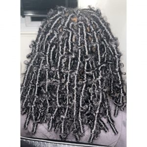 short butterfly locs