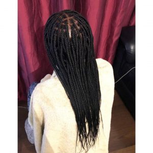 small knotless braids