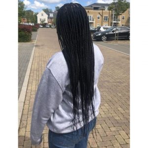 small-knotless-braids