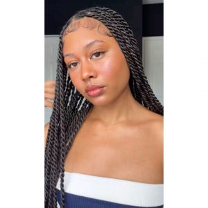 black Senegalese twists