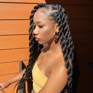 Black Jumbo Twists