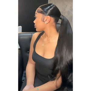 Wig Sleek Low Ponytail