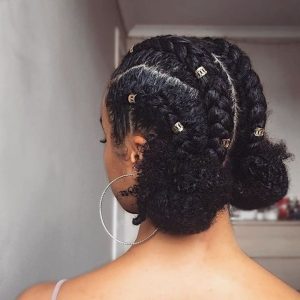 Natural Hair with Cuffs