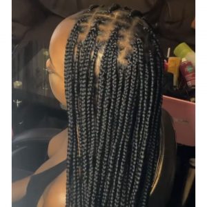 small knotless braids