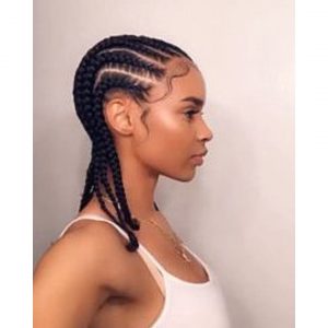 straight back cornrows natural hair