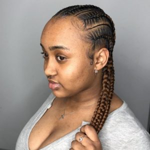 feed in stitch braids