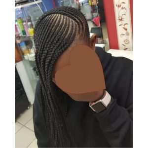 lemonade braids front view