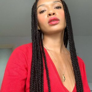 black small box braids