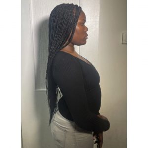 black small box braids