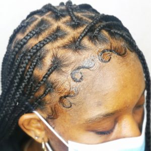 small knotless braids