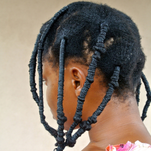 African threading