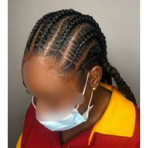 8 feed in braids