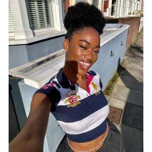 Afro puff