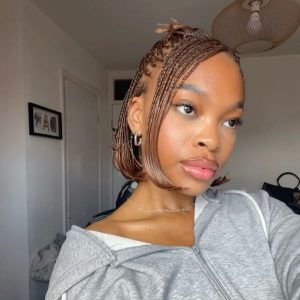 brown bob braids