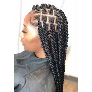 Medium Senegalese twists