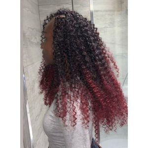 ombre crochet braids